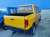 Mini pick-up électrique abordable 4x2 RWD 4 places, 45 km/h, RHD/LHD, fabriqué en Chine pour les marchés mondiaux