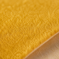 Tissu en velours floqué élégant pour doublure intérieure de boîte d'emballage, sérigraphie à chaud, OEM