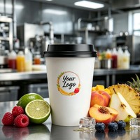 Klaar om te drinken fruitdrank op maat: kokos, guave, abrikoos, kers, moerbei, pitaya, durian, limoen, papaja sap.