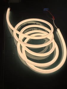 High Brightness 16mm 270 Degree Glowing <b>LED</b> Neon Strip Waterproof Silicone Round Flex <b>Rope</b> for Commercial Facade Lighting - Product Image 4