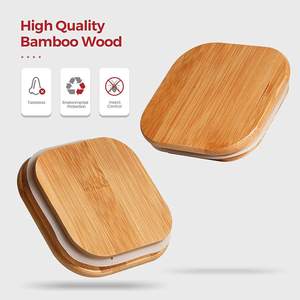 Tapas de bambú y madera, juntas de sellado de silicona, anillos de sellado para frascos Mason, juntas de sellado para recipientes de almacenamiento de alimentos, juntas tóricas de silicona. - Product Image 2
