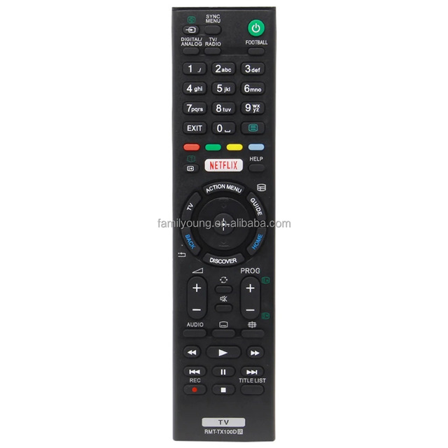 Replacement Remote Control RMT-TX100D for SONY TV RMT-TX102U RMT-TX101J RMT-TX102D RMT-TX101D RMT-TX101 TV Remote Controller