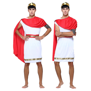 Togues de cosplay grecques et romaines antiques de haute qualité Madeshine, costume de prince Apollon rouge pour homme adulte, idéal pour les fêtes et les événements TV/cinéma - Product Image 2