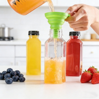 Bouteille en plastique PET 100ml 150ml 200ml 250ml 300ml 350ml 400ml 450ml 500ml 550ml 1000ml pour le jus