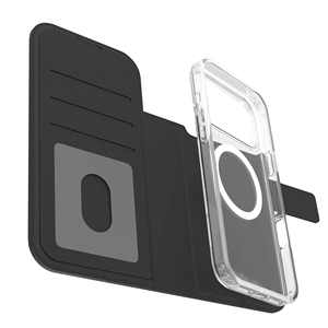 <span class=keywords><strong>Iphone</strong></span> 17 श्रृंखला के लिए चल क्लिप फोन क्लैंप धारक चुंबकीय सार्वभौमिक स्मार्टफोन वॉलेट शैली चमड़े का फ्लिप केस - Product Image 3