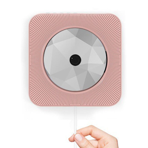 เครื่องเล่นซีดีแบบพกพาติดผนังสำหรับใช้ในบ้าน พร้อมรีโมทคอนโทรล ชาร์จไฟได้ เล่นผ่าน USB - Product Image 3