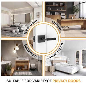 New American Standard Heavy Duty Indoor Polished Finish Key Operated <strong>Lock</strong> Lever <strong>Door</strong> Handle Durable Household Hotel/<strong>Bathroom</strong> Use - Product Image 5