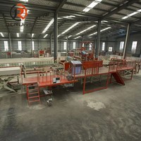 Machine de laminage de plaques de plafond en PVC gypse à une face, économe en énergie |   Ligne de production de revêtements de planches d'entrée de gamme