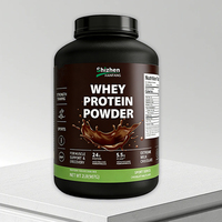 Proteína de Suero de Leche al Por Mayor, Grado Alimenticio, 2LB, Sabor Chocolate con Leche, Mejora los Resultados del Entrenamiento y el Crecimiento Muscular