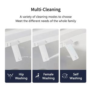 Asiento de inodoro inteligente con tapa de apertura/cierre automático, bidé calefactado y asiento de inodoro automático - Product Image 4