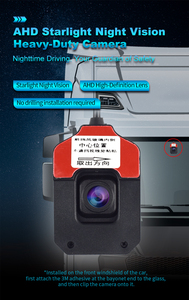 Telecamera di Assistenza alla Guida Frontale ad Alta Definizione 1080P con Schermo Diviso, Grandangolare, CCD, Impermeabile IP68, Visione Notturna Starlight per Autobus - Product Image 6
