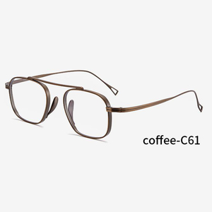 Handmade cổ điển kính quang học khung Titan tinh khiết thời trang Thiết kế thí điểm cho Reading & máy tính sử dụng ống kính bảo vệ - Product Image 4