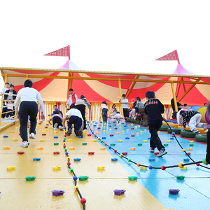 Soluzione Completa per Parco Giochi in Plastica: Sliding <span class=keywords><strong>World</strong></span> Combina Arrampicata, Scivolo e Attività di Osservazione, Struttura Singola per 30 Persone - Product Image 2