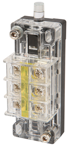 Đen 33.6*17.6mm 250V nhựa kim loại hàn thiết bị đầu cuối cơ khí thiết bị nhà IP40 Việt Nam 10(3) một TUV cho nút nhấn - Product Image 2