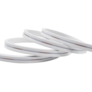 Bande lumineuse néon flexible à vision latérale DC12V/DC24V, blanc chaud et blanc froid, éclairage uniforme pour miroirs, armoires, cuisines - Product Image 2