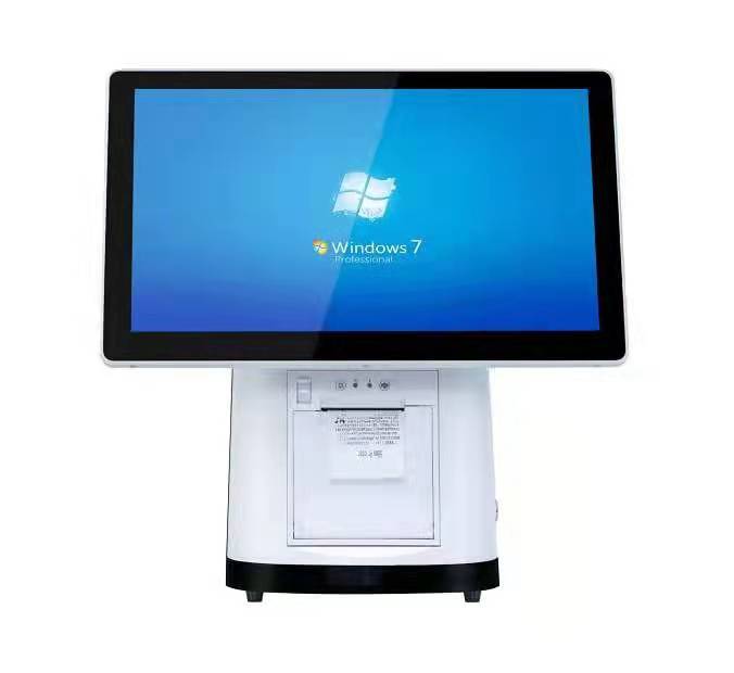 Mj-PosL8 pos машина все в одном окне и двойной экран pos машина с pos машина кухонный дисплей