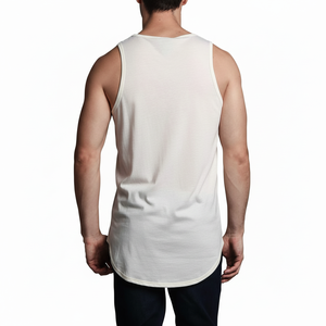 เสื้อกล้ามผู้ชายทรงพอดีตัวปกติระบายอากาศได้ดีสไตล์ถักแบบลำลองสำหรับฤดูร้อนดีไซน์ใหม่สำหรับยกน้ำหนัก - Product Image 1