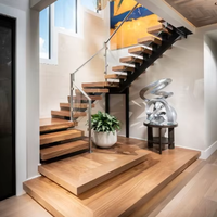 VIKO 2025 Minimalismo interior moderno con plataforma grande y escalera mono recta
