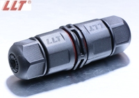 LLT Factory 2 3 4 Pin 2 Way L20 Vis Fil Circulaire Ip68 Connecteur Électrique Led Étanche