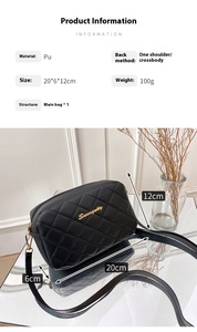 <span class=keywords><strong>Bolsos</strong></span> Cruzados de Lujo Guess de Marca de Diseñador para Mujer Bolso Mensajero de Viaje a la Moda Bolso Cuadrado Pequeño para Dama con Logotipo Personalizado - Product Image 6