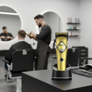 RUCHA - Kit de Cortadora de Pelo Profesional Recargable por USB, Máquina Cortadora de Pelo Inalámbrica para <span class=keywords><strong>Barber</strong></span>ía, Cortadora de Pelo de 9000 RPM - Product Image 5
