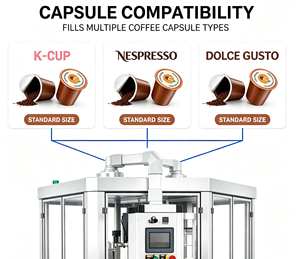 Equipo <span class=keywords><strong>de</strong></span> Llenado, Sellado y Empaquetado <span class=keywords><strong>de</strong></span> Cápsulas <span class=keywords><strong>de</strong></span> Café K-Cup <span class=keywords><strong>de</strong></span> Alta Velocidad, Personalizable, Producción Estable, Certificado CE, Directo <span class=keywords><strong>de</strong></span> Fábrica - Product Image 3