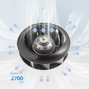 Ventilateur centrifuge de refroidissement ebmpapst R2E220-AA40-23 230V AC 890W 0.38A 2600RPM avec convertisseur de turbine VLT5000 - Product Image 3