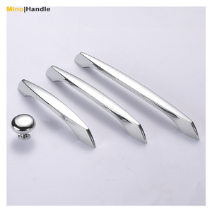 Manija de muebles de aleación de aluminio y Zinc personalizada <span class=keywords><strong>MINO</strong></span> para armarios de cocina, tocadores, dormitorios, Villa al aire libre para puerta de mesa de armario - Product Image 1