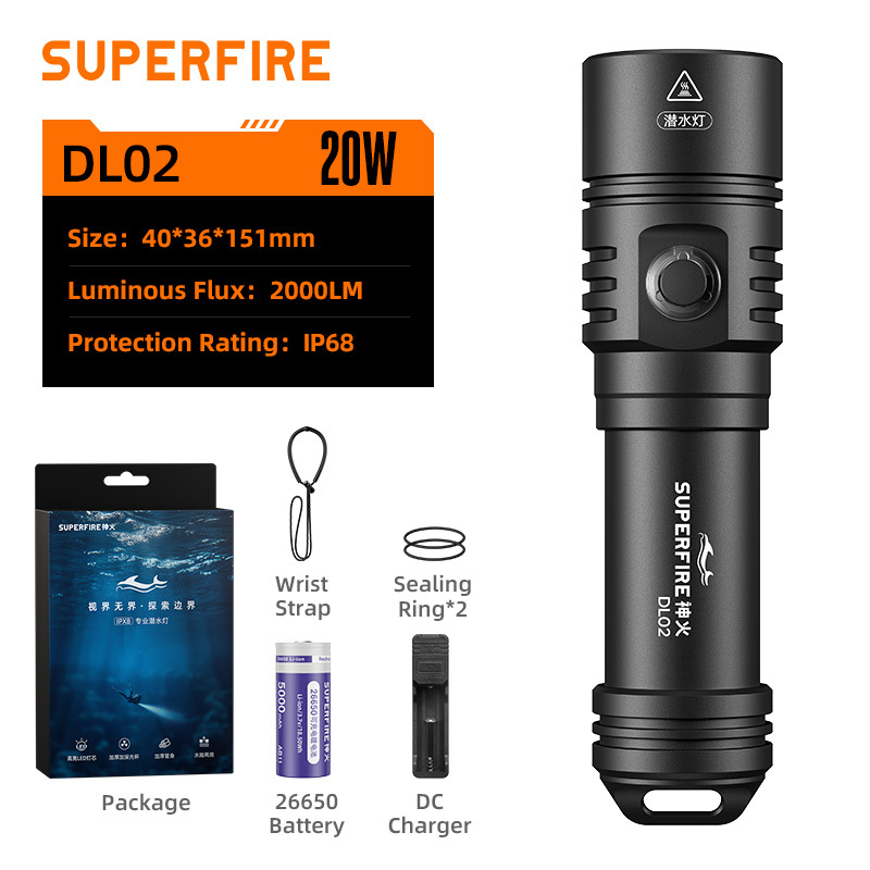 DL02 2000LM/20W