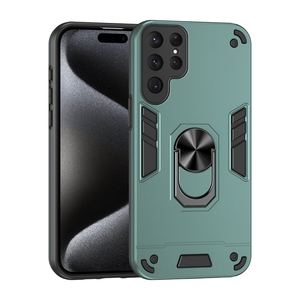 Funda Protectora Híbrida con Anillo Magnético Metálico 360° a Prueba de Golpes para <span class=keywords><strong>Samsung</strong></span> <span class=keywords><strong>Galaxy</strong></span> S24 <span class=keywords><strong>Ultra</strong></span> A25 A05S A34 - Product Image 1