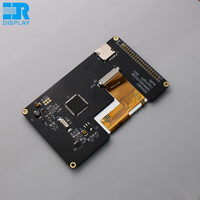 HaoRan HT043K3WQ40T Modul Layar LCD TFT 4.3 Inci 40pin 480X272 Kartu SD MCU 8080 16bit Pengontrol Paralel SSD1963