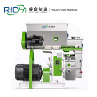 Machine à fabriquer des granulés de bois RICHI Chine - Broyeur et granulateur de bois de haute qualité 1-2t/h