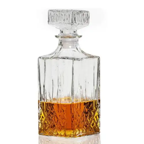 Decanter in vetro whisky champagne Brandy liquore Decanter bottiglia di vino