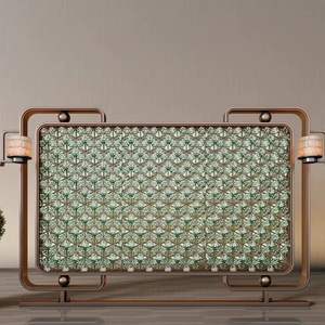 Partición de acordeón de metal personalizada, varios patrones de pared de partición de habitación de baño con marco de acero con la mejor calidad - Product Image 6