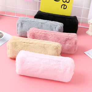 Astuccio scuola coreana Kawaii carino peluche penale per ragazze ragazzi Pencilcase cerniera borsa trucco sacchetto cancelleria materiale scolastico - Product Image 1