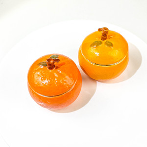 Prezzo di fabbrica naturale intagliato a mano cristalli di guarigione pietre <span class=keywords><strong>arancione</strong></span> diffusore di pietra per la decorazione della tavola - Product Image 2