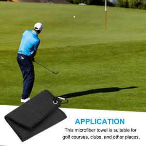 <span class=keywords><strong>Prix</strong></span> de gros d'usine Serviette de sport en tissu gaufré antimicrobien écologique pour les terrains de golf - Product Image 6