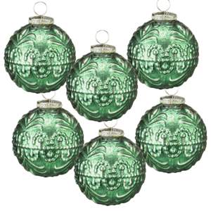 Db <b>Christmas</b> Ball Ornaments Glass Decorative Hanging Balls Set For Holiday Party <b>Tree</b> Decorations Stand Accessories - Product Image 4