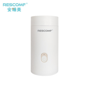 Purificador de aire Rescomf, Mini purificador de aire portátil con alimentación USB, color blanco, para el hogar y la oficina, funcionamiento silencioso por debajo de 36dB, filtro de carbón activado - Product Image 1