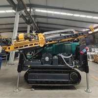 Foreuse géologique sur chenilles diesel entièrement hydraulique 2026 1300m avec moteur de pompe pour l'exploration minérale et géologique