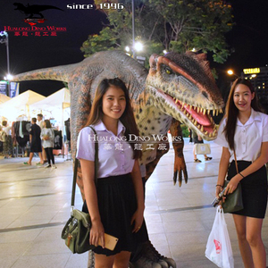 Disfraz de dinosaurio Animatronic vivo, disfraz de dinosaurio <span class=keywords><strong>Velociraptor</strong></span> para caminar para adultos para <span class=keywords><strong>Jurassic</strong></span> Dinosaur <span class=keywords><strong>Park</strong></span> - Product Image 3