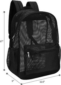 Échantillon gratuit Sac en filet de grande capacité personnalisé pour l'équipement de plongée, la plongée sous-marine, la plongée avec tuba et la natation - Product Image 5