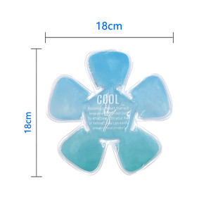 ヘルメット冷却用アイスパッド再利用可能なジェルアイスパッド屋外サイクリング必須応急処置鎮静剤片頭痛アイスパック - Product Image 3