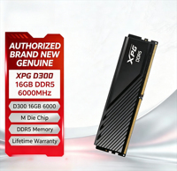 Bulk Wholesale Factory Price ADATA D300 16GB DDR5 6000 CL30 M Black Heatsink Desktop RAM Bulk Stock in Stock