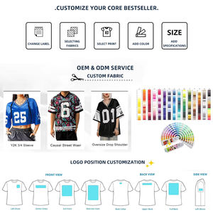 Camisetas de Hip Hop para Hombre de Primera Calidad, Spandex/Poliéster, Secado Rápido, Diseño de Parches, Servicio OEM, Fabricantes Hengtai, Personalizadas - Product Image 4