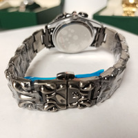 Montre-Bracelet Homme Personnalisée de Luxe Unique en Albâtre Torsadé Griffe, Montre à Quartz avec Date