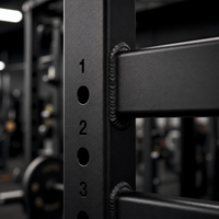 Rack de Squat Commercial Robuste pour Entraînement de Force Ultime – Équipement de Gymnastique Professionnel