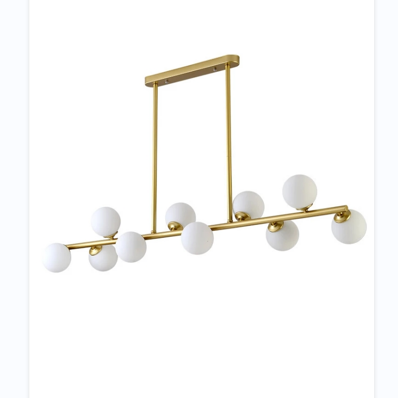 Dining Room Ceiling Chandelier Suspension Glass Balls Chandeliers Kitchen Hanging Lamp
