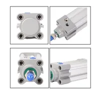 Cylindre pneumatique standard de type Airtac, série SAI 32 40, double action, SAI32 SAI40-25 50 75 100