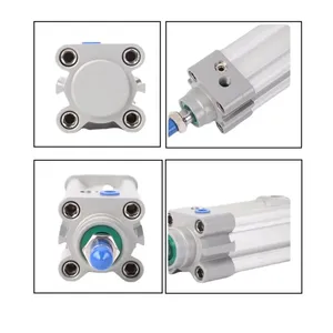 กระบอกลมนิวแมติกแบบมาตรฐาน Airtac รุ่น SAI 32 40 ซีรีส์ กระบอกลมแบบสองทางมาตรฐาน SAI32 SAI40-25 50 75 100 - Product Image 4